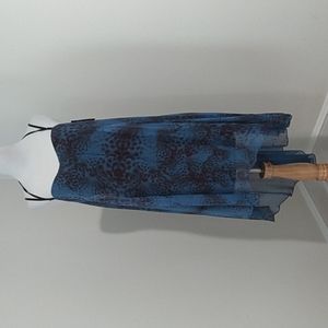 Kymerah Women's Blue Silk Dress
